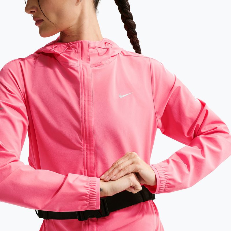 Kurtka do biegania damska Nike Swift Repel Packable sea coral 3