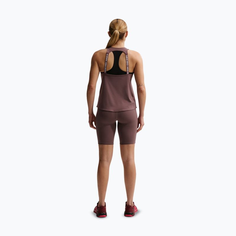 Spodenki treningowe damskie Nike Pro 365 8" tattoo/white 2