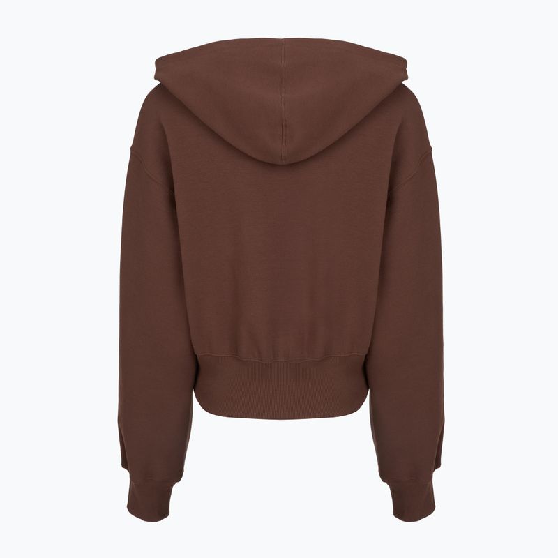 Bluza damska Nike Phoenix Full-Zip Hoodie light chocolate 7