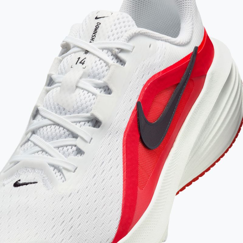 Buty do biegania męskie Nike Downshifter 14 white/summit white/bright crimson/black 8