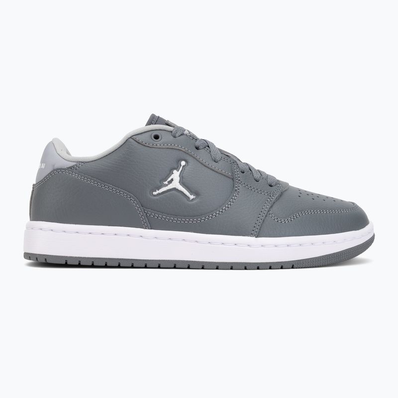 Buty męskie Jordan Access Court Low smoke grey/white/light smoke grey 2