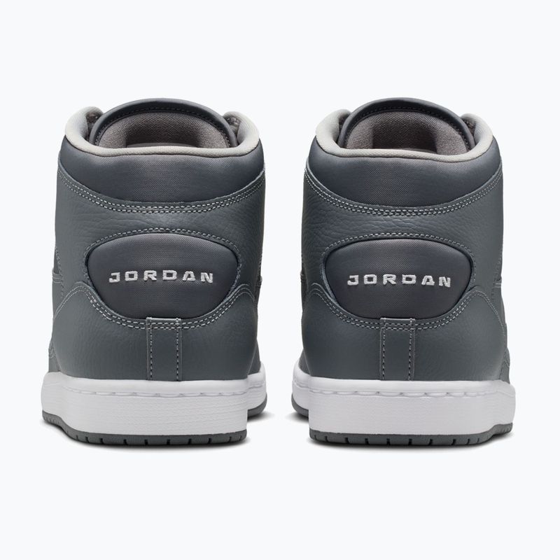 Buty męskie  Jordan Access Court Mid smoke grey/light smoke grey/white 4