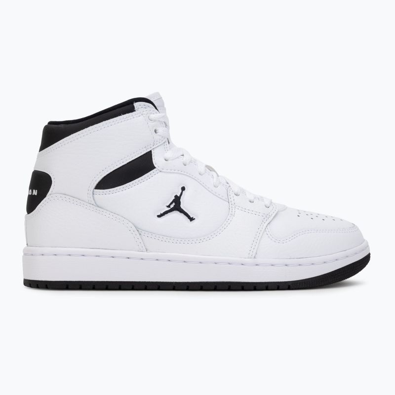 Buty damskie Jordan Court Connect Mid white/black 2