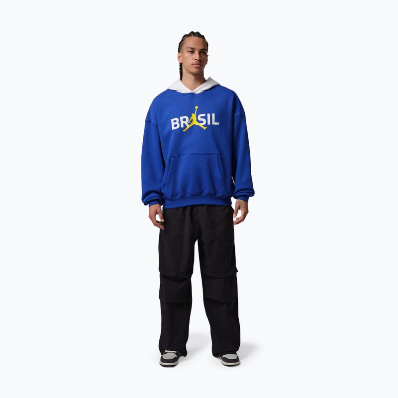 Bluza męska Jordan Brooklyn Fleece old royal/white 2