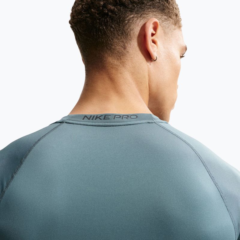 Koszulka treningowa męska Nike Pro Dri-Fit Tight Fitness mineral slate/black 5