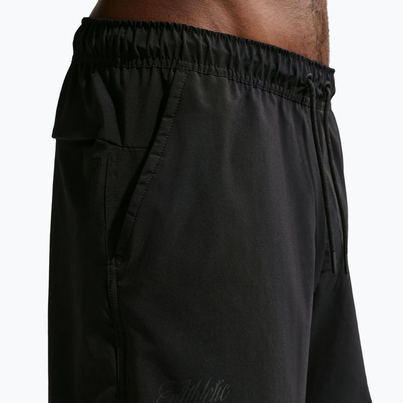 Spodenki treningowe męskie Nike N.A.C. Dri-Fit 5" black/black/dark smoke grey 5