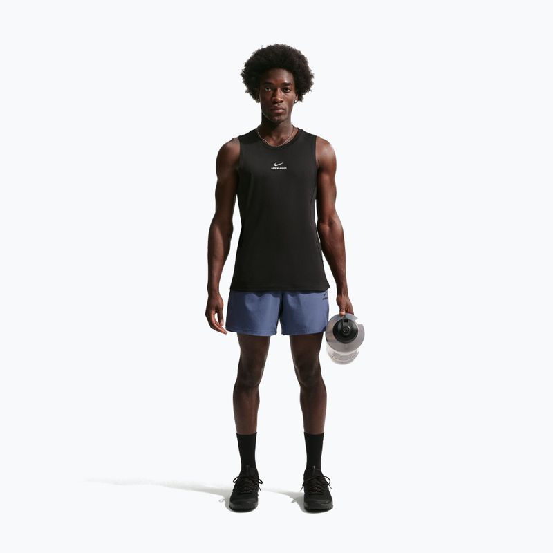 Koszulka treningowa męska Nike Pro Training Dri-Fit black/white 2