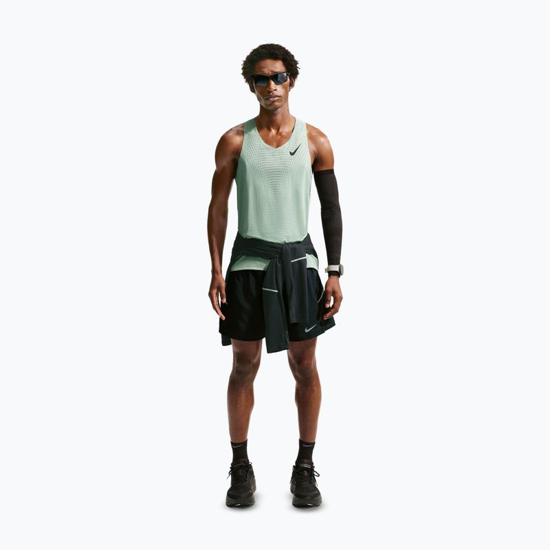 Koszulka do biegania męska Nike AeroSwift Dri-Fit ADV steam/black 2