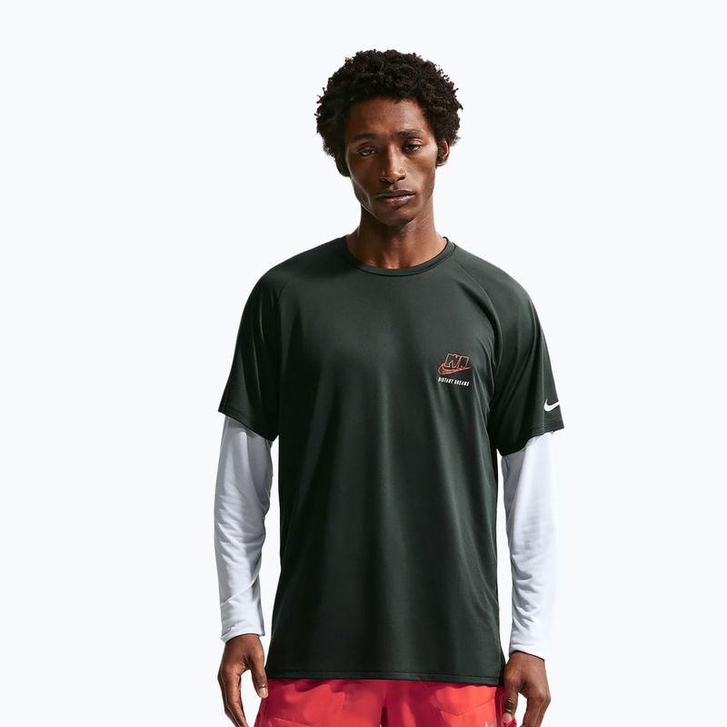 Koszulka do biegania męska Nike Stride Dri-Fit ADV black spruce