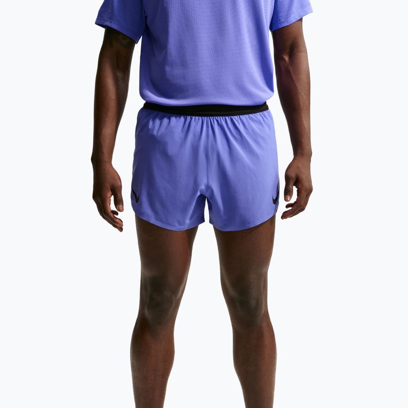 Spodenki do biegania męskie Nike AeroSwift Dri-Fit ADV 4" sapphire/black 5