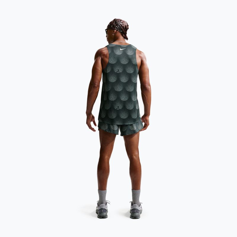 Koszulka do biegania męska Nike Stride Dri-Fit ADV black spruce 3