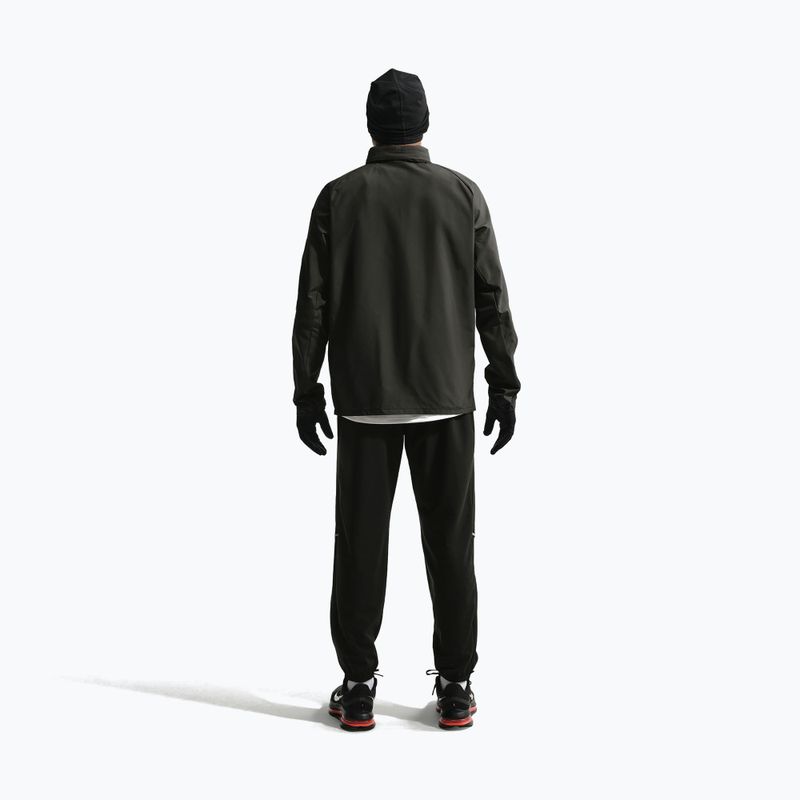 Kurtka do biegania męska Nike Miler Repel UV black/black 3