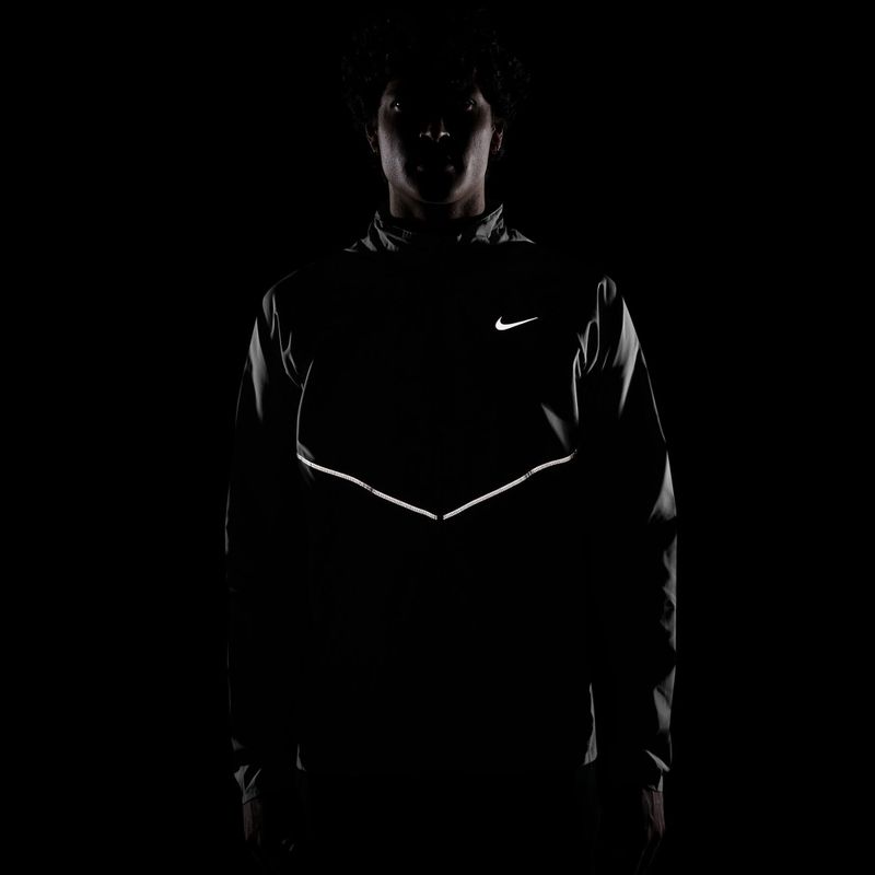 Kurtka do biegania męska Nike Miler Repel UV black/black 8