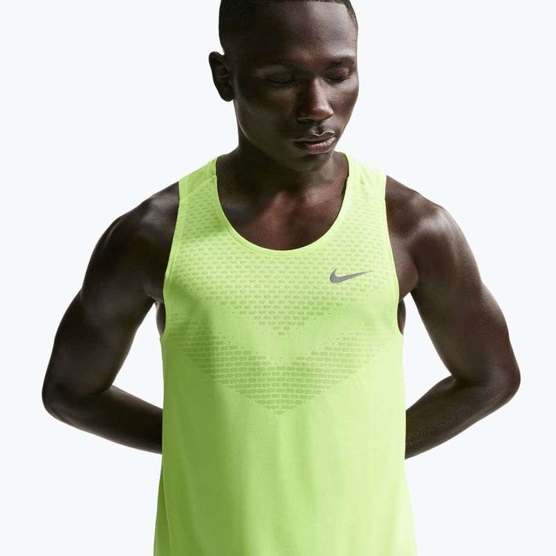 Koszulka do biegania męska Nike Stride Dri-Fit ADV volt ice 4