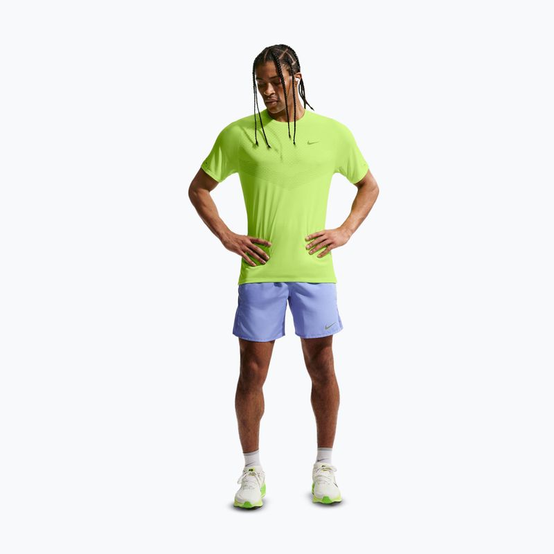 Koszulka do biegania męskie Nike Stride ADV volt ice 2