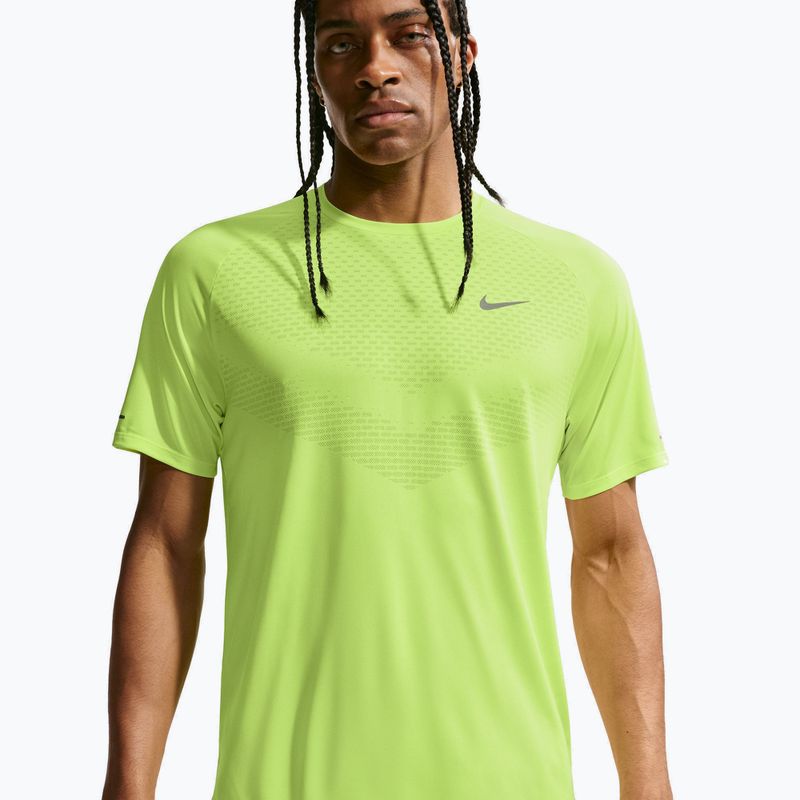 Koszulka do biegania męskie Nike Stride ADV volt ice 4