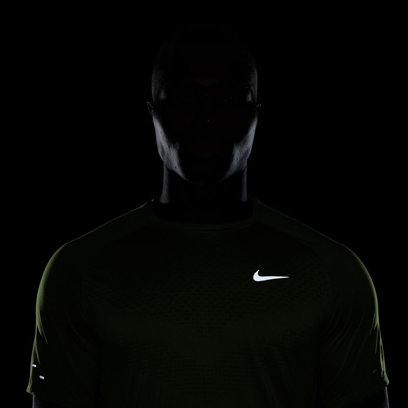 Koszulka do biegania męskie Nike Stride ADV volt ice 7