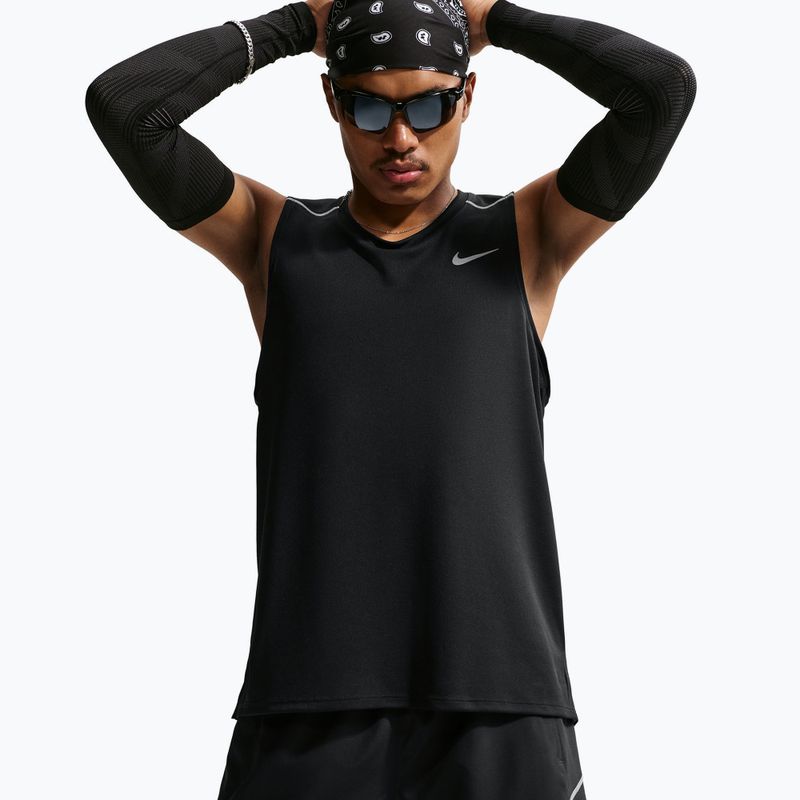 Spodenki do biegania męskie Nike Miler Dri-Fit Brief Lined7" black/black 4