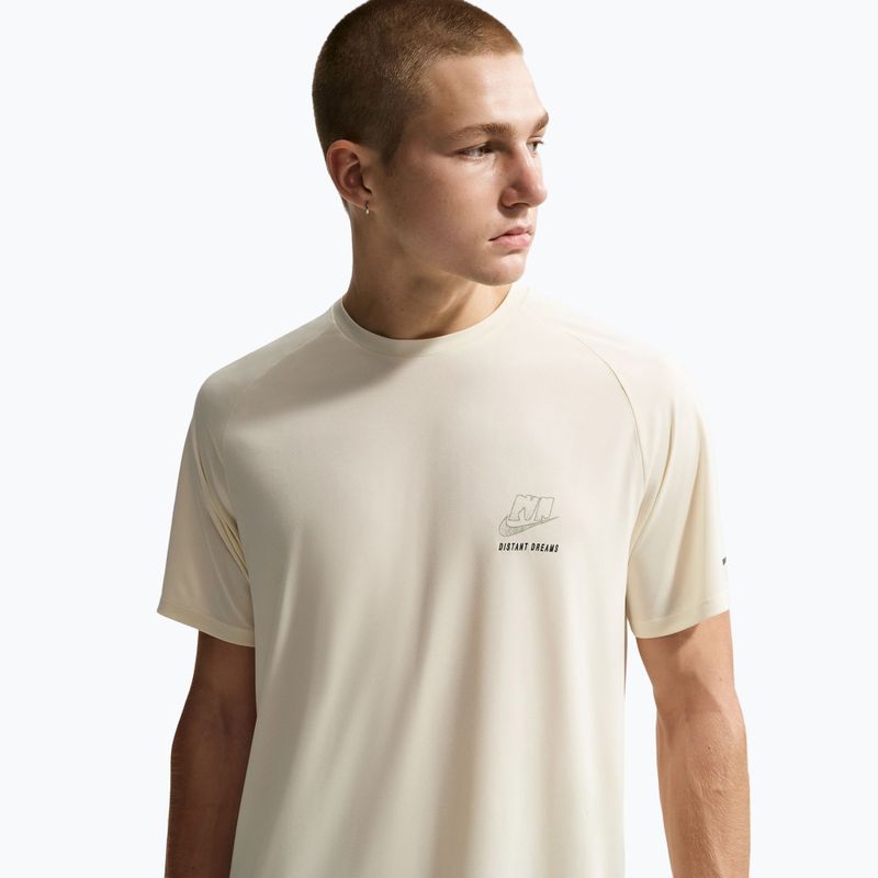 Koszulka do biegania męska Nike Stride Dri-Fit ADV coconut milk 4