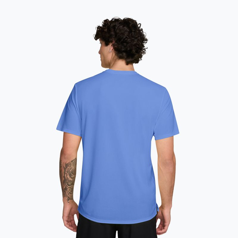 Koszulka do biegania męska Nike Miler Dri-Fit UV royal pulse 2