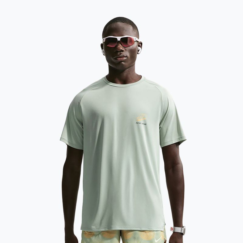 Koszulka do biegania męska Nike Stride Dri-Fit ADV jade horizon