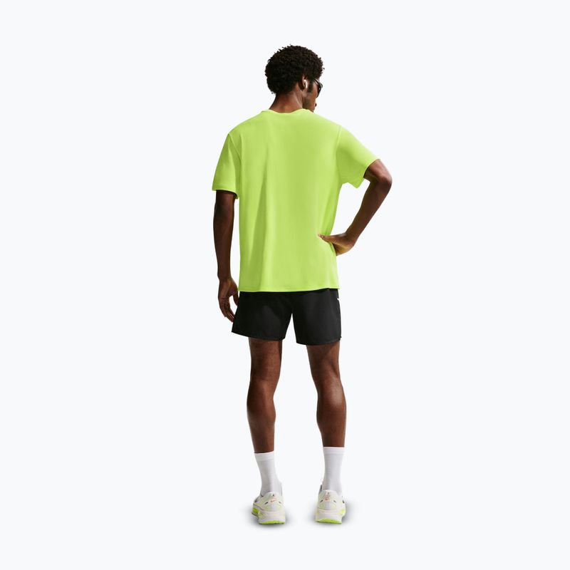 Koszulka do biegania męska Nike Miler Dri-Fit UV volt ice 3