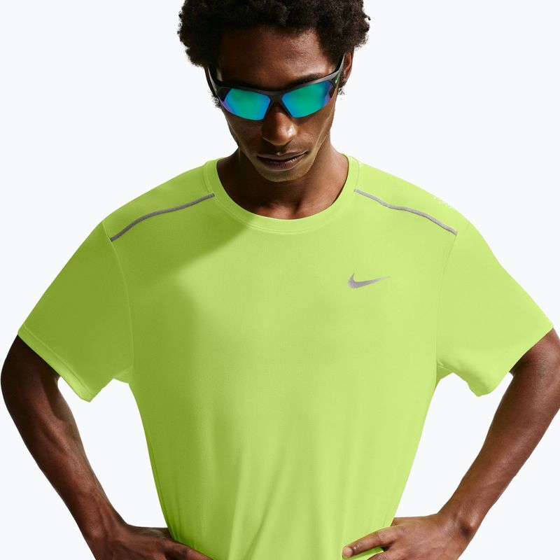 Koszulka do biegania męska Nike Miler Dri-Fit UV volt ice 5