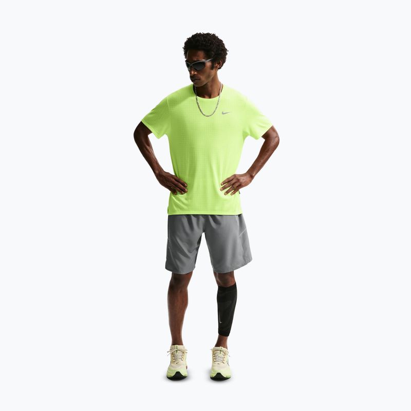 Spodenki do biegania męskie Nike Miler Dri-Fit 9" smoke grey/smoke grey 2