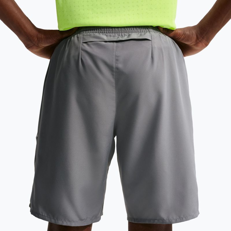 Spodenki do biegania męskie Nike Miler Dri-Fit 9" smoke grey/smoke grey 6