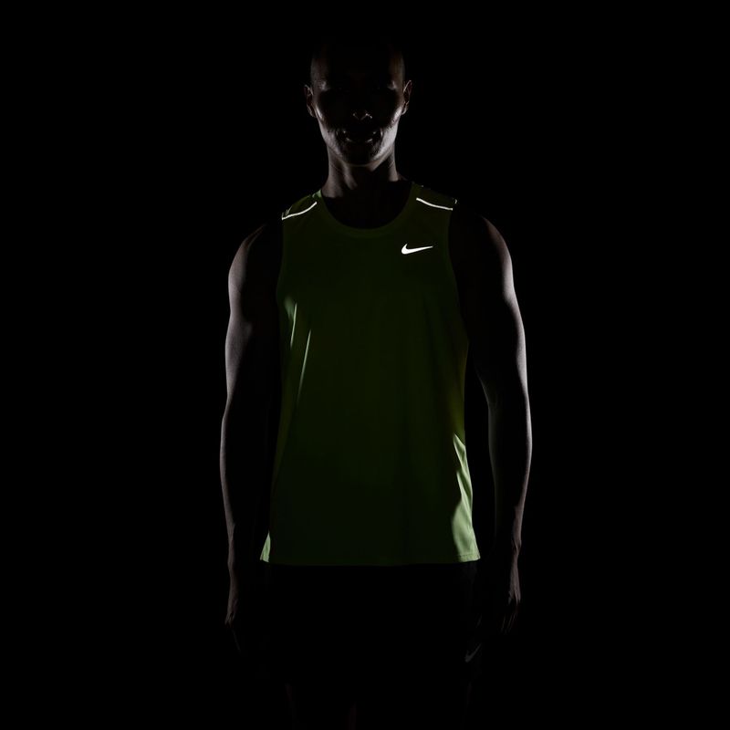Koszulka do biegania męska Nike Miler Dri-Fit volt ice 4