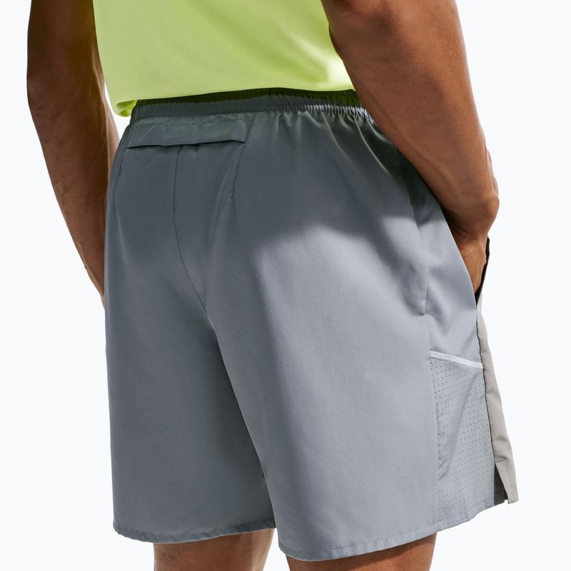 Spodenki do biegania męskie Nike Miler Dri-Fit 2in1 7" smoke grey/smoke grey 3