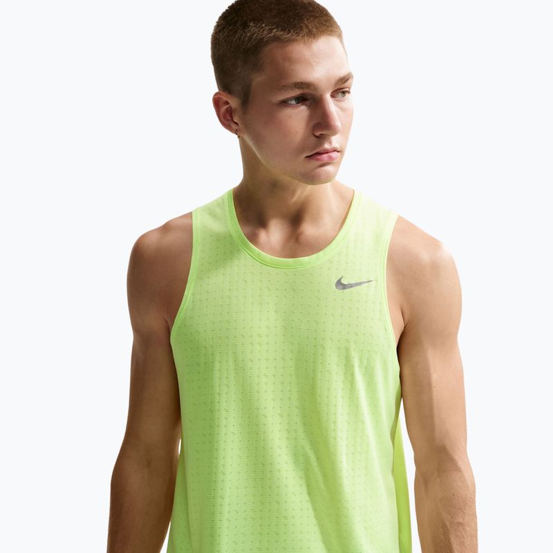 Koszulka do biegania męska Nike Miler Breathe volt ice 5