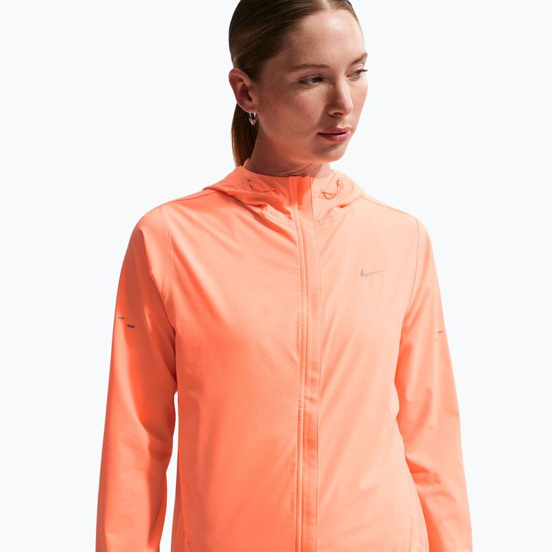 Kurtka do biegania damska Nike Swift Repel Packable orange pulse 4