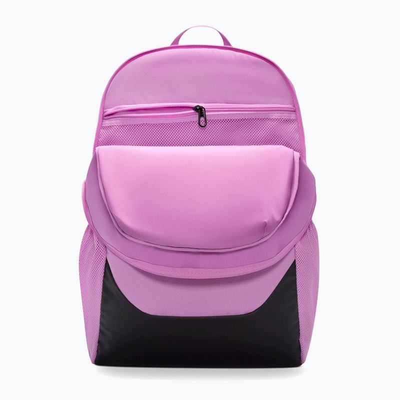 Plecak Nike Brasilia 24 l light magenta/black/black 4