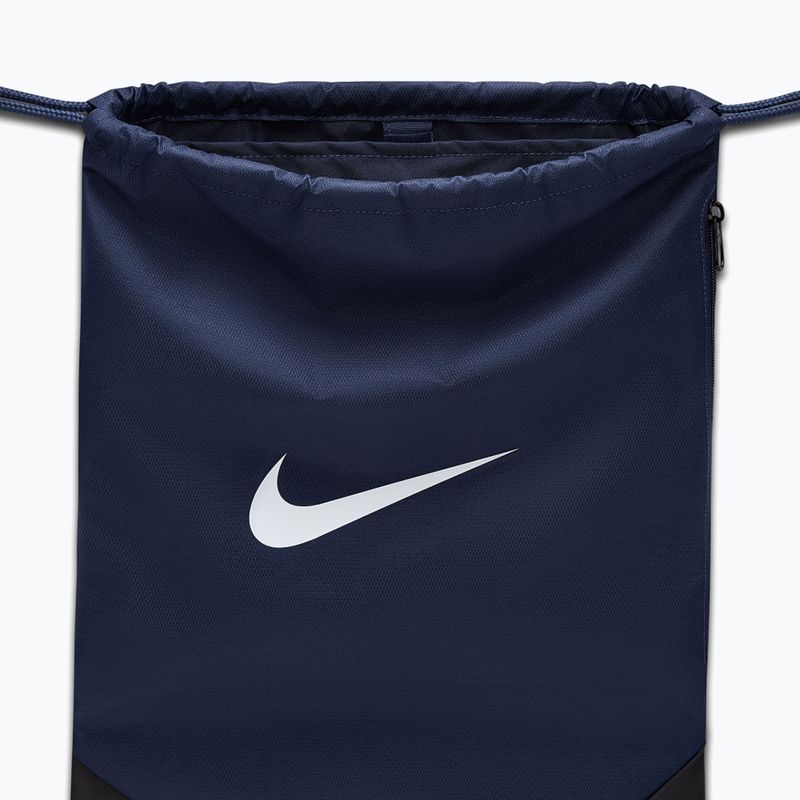 Worek Nike Brasilia 18 l midnight navy/black/white 3