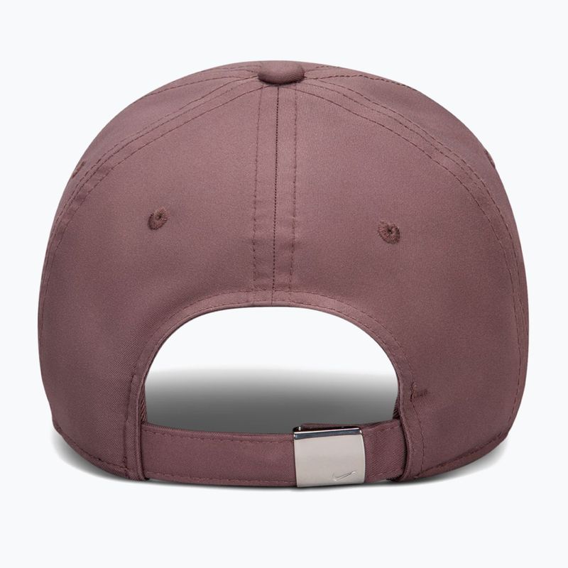 Czapka z daszkiem Nike Dri-Fit Club Unstructured Metal Swoosh tattoo/metallic silver 2