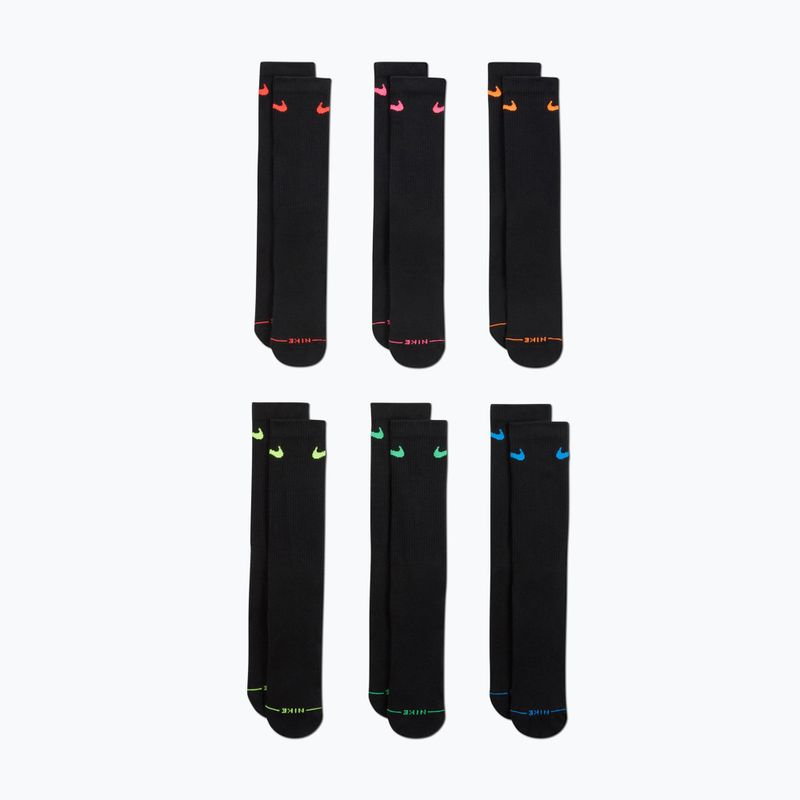 Skarpety Nike Everyday Elevated 6 pack multi-color 909
