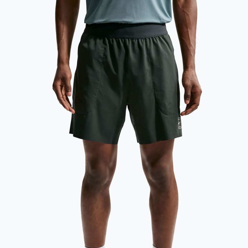 Spodenki tenisowe męskie Nike Court Dri-Fit Advantage 6" black spruce/white 4