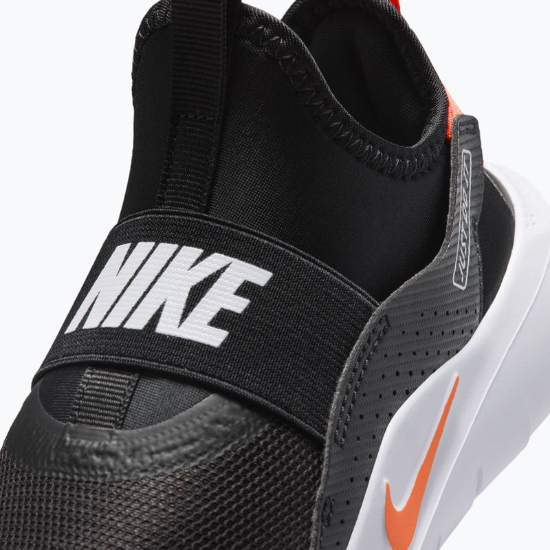 Buty dziecięce Nike Flex Runner 4 black/white/turf orange 10