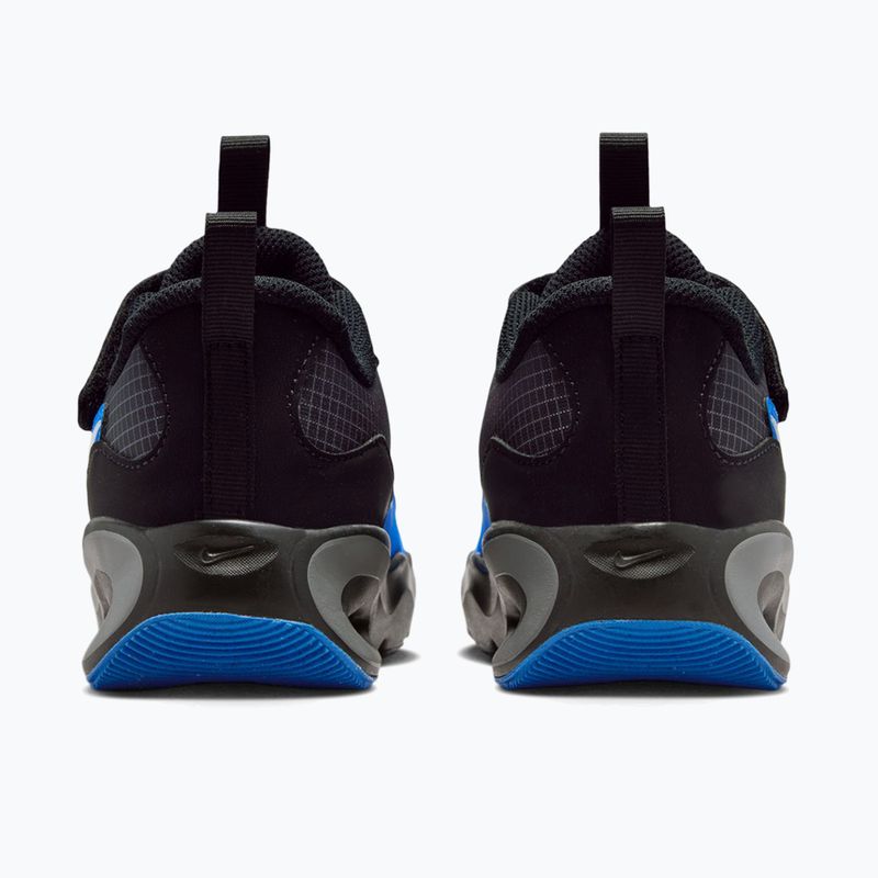 Buty dziecięce Nike Air Max Nova smoke grey/black/blue crystal/white 4