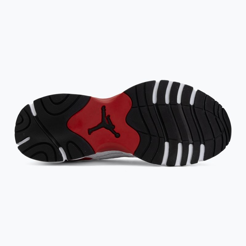 Buty dziecięce Jordan Trunner Flow white/gym red/metallic silver/black 4