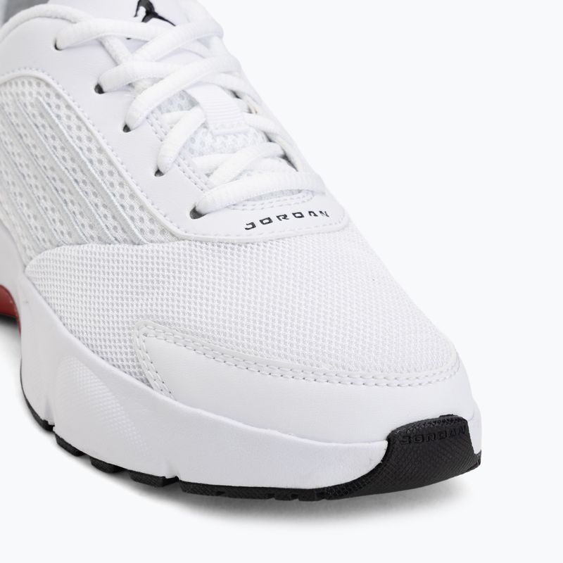 Buty dziecięce Jordan Trunner Flow white/gym red/metallic silver/black 7