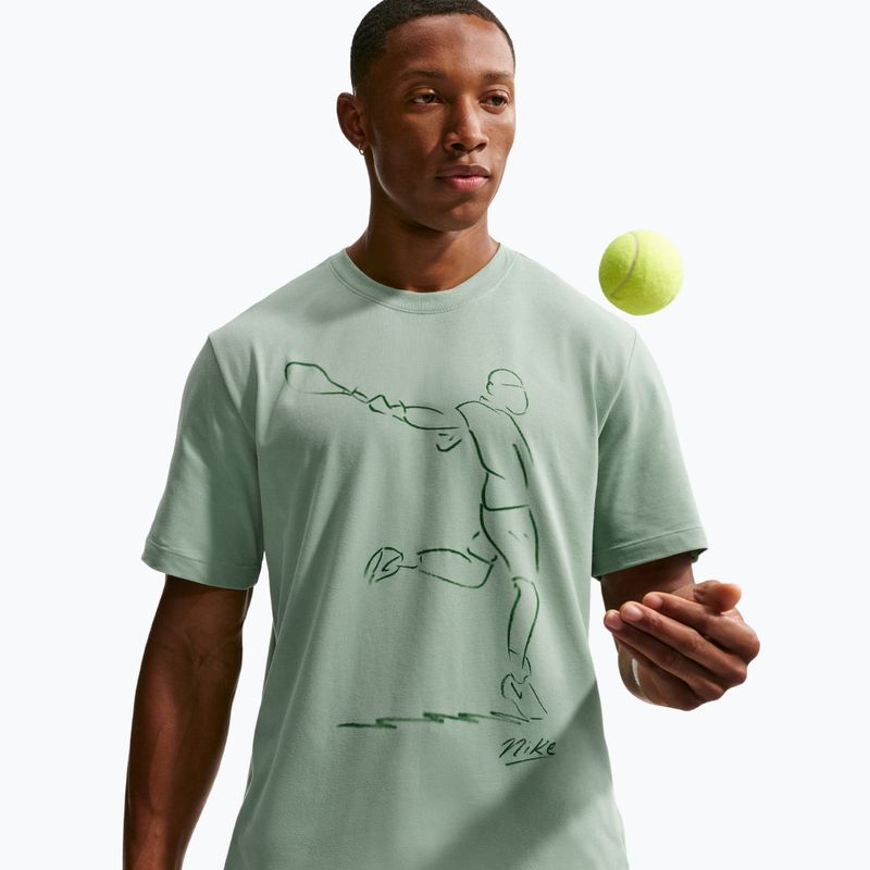 Koszulka tenisowa męska Nike Court Dri-Fit steam 5