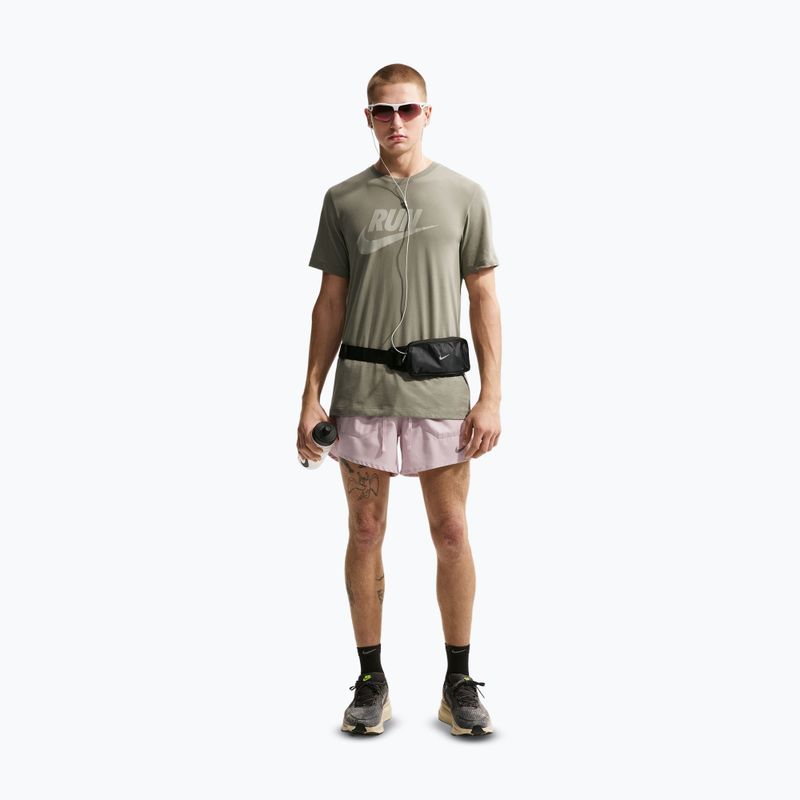 Koszulka do biegania męska Nike Dri-Fit Running silver sage/spruce fog 2