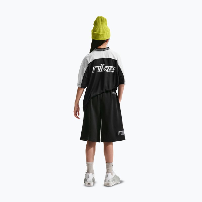 Spodenki dziecięce Nike Sportswear French Terry black/white 3