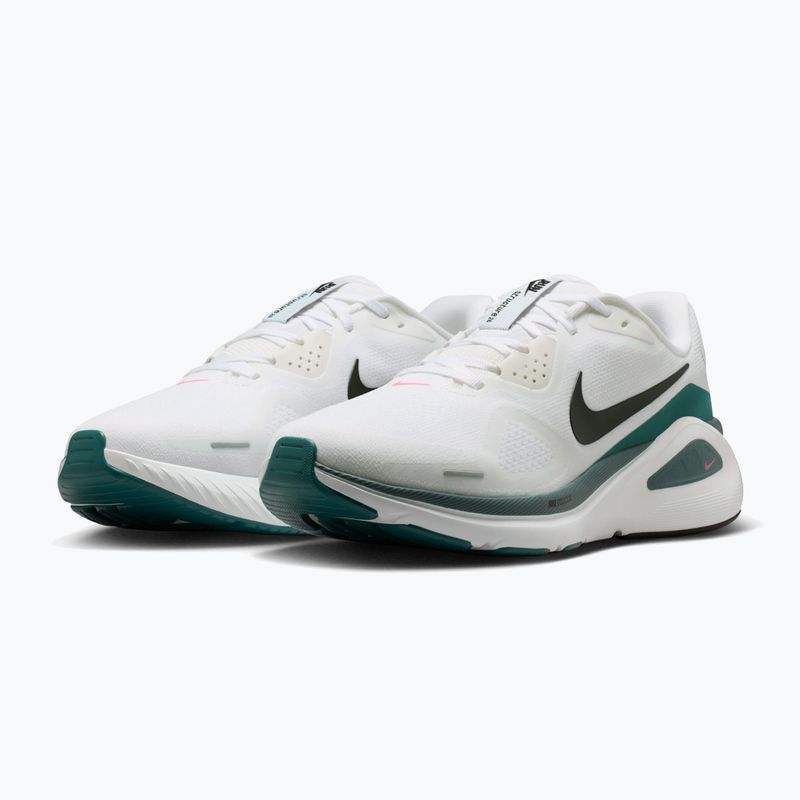 Buty do biegania męskie Nike Structure 26 white/mineral slate/hyper pink/black 3