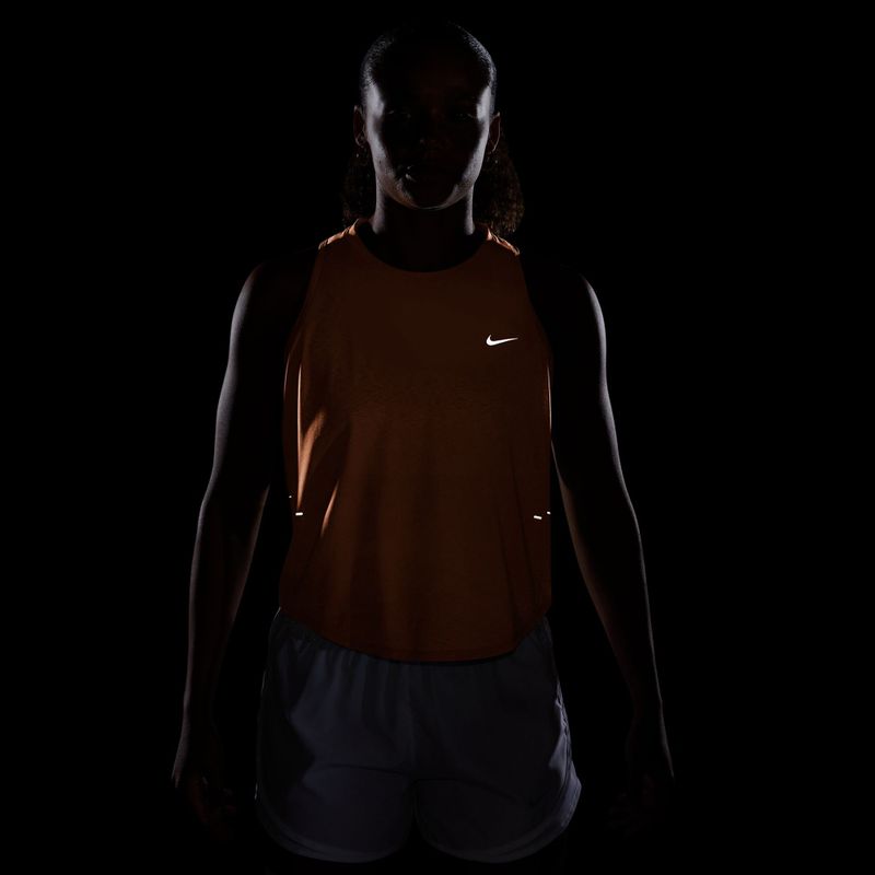 Koszulka do biegania damska Nike Swift Breathe Dri-Fit orange pulse/photon dust 7