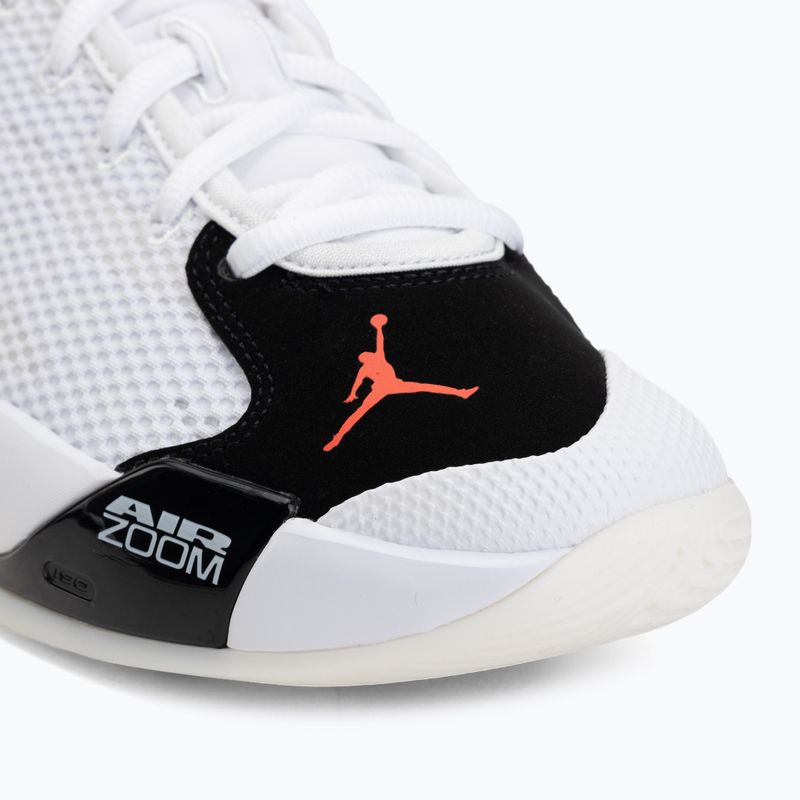 Buty do koszykówki męskie Jordan Luka 77 white/black/sail/bright crimson 7