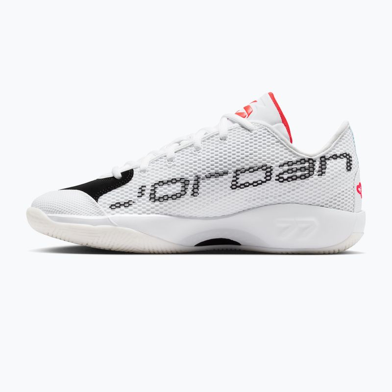 Buty do koszykówki męskie Jordan Luka 77 white/black/sail/bright crimson 9