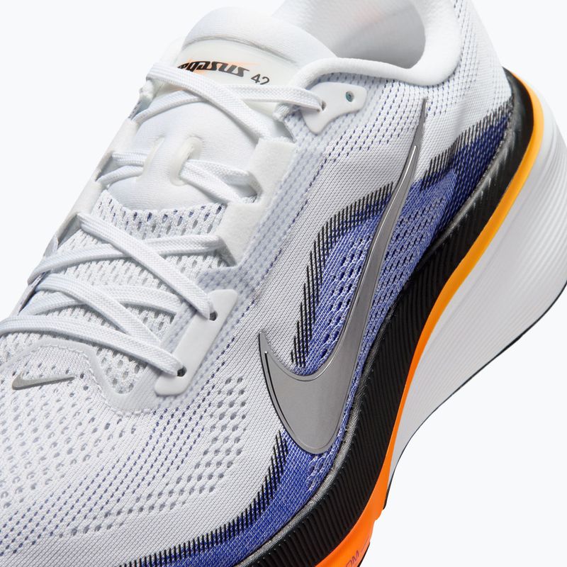 Buty do biegania męskie Nike Pegasus 42 white/lapis/total orange/metallic silver 10